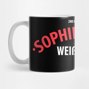 Sophie Scholl - Die weiße Rose  Resistance Heroine Mug